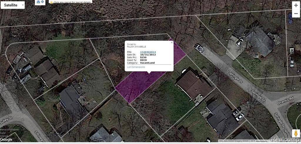 Waterford Twp, MI 48328,0000 SPRINGLE Drive
