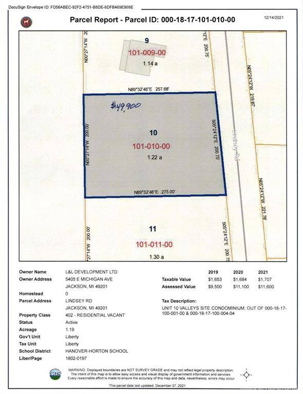 Liberty Twp-jackson, MI 49201,0 Lindsey Unit 10 Road