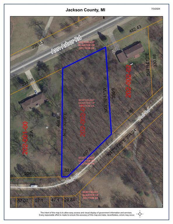 Leoni Twp, MI 49240,VL Ann Arbor Road
