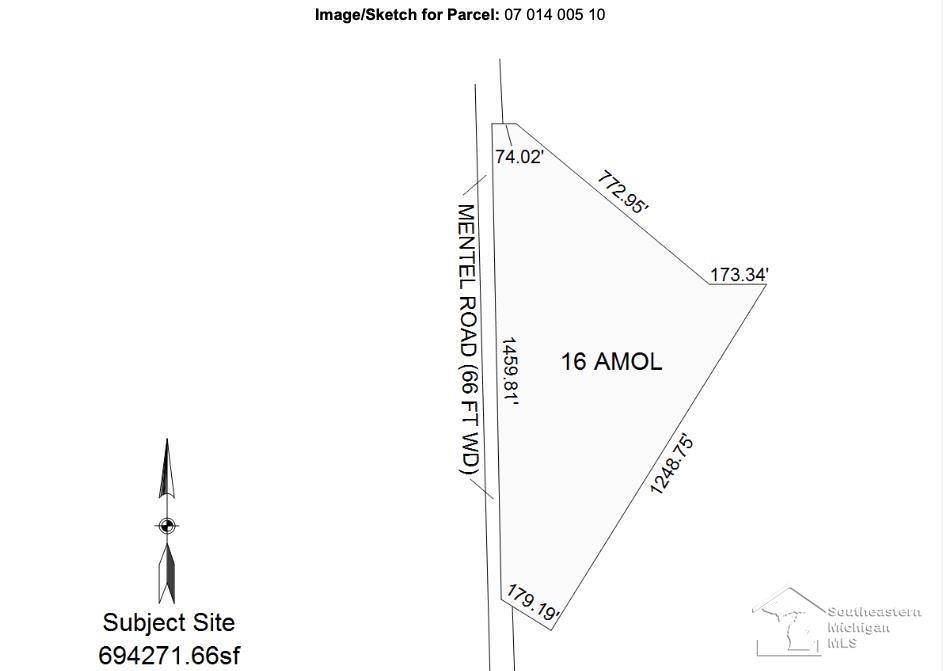 Frenchtown Twp, MI 48162,0 Mentel Road