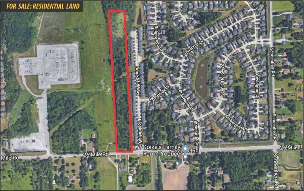 Washington Twp, MI 48094,0 26 Mile Road 9.79AC