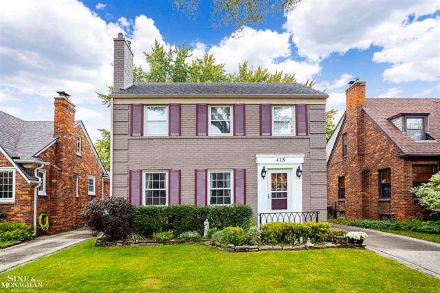 Grosse Pointe Farms, MI 48236,418 Manor