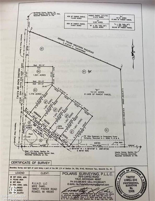 Richmond Twp, MI 48062,00 Armada Ridge B1 Road