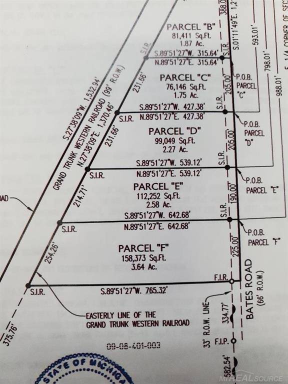 Chesterfield Twp, MI 48051,53659 Bates Road