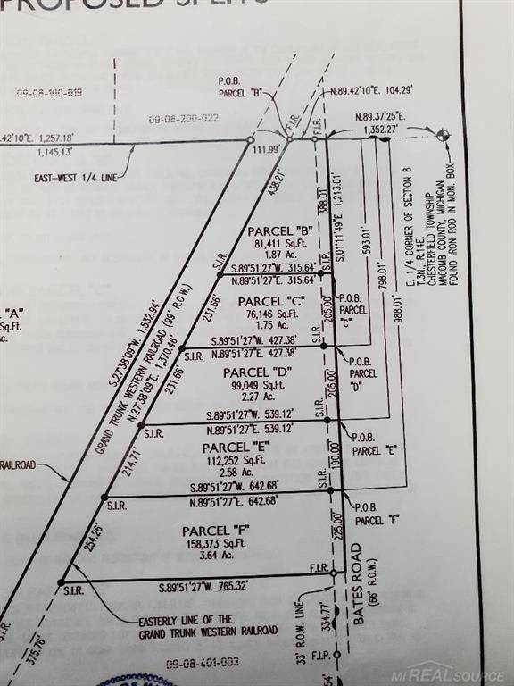 Chesterfield Twp, MI 48051,53659 Bates Road