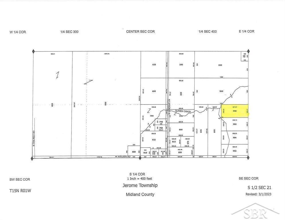 Jerome Twp, MI 48657,N Nine Mile (988) Road