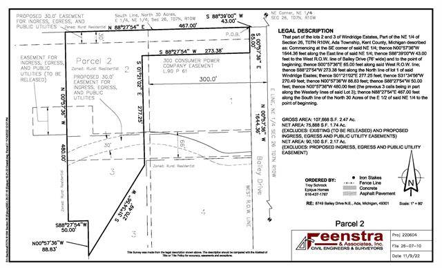 Ada Twp, MI 49301,8763 Bailey Drive NE