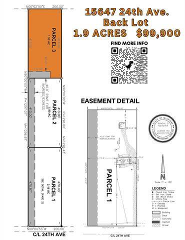 Wright Twp, MI 49435,15647 24th Avenue Back Lot