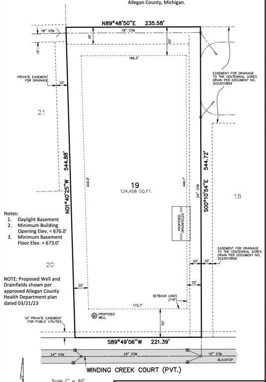 Salem Twp, MI 49464,3457 Winding Creek Court