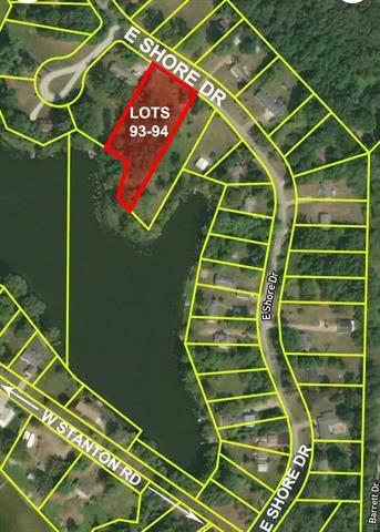 Douglass Twp, MI 48888,Lots 93-94 E Shore Drive