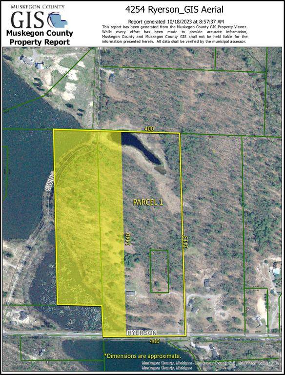 Cedar Creek Twp, MI 49457,4254 Ryerson Road Parcel 1