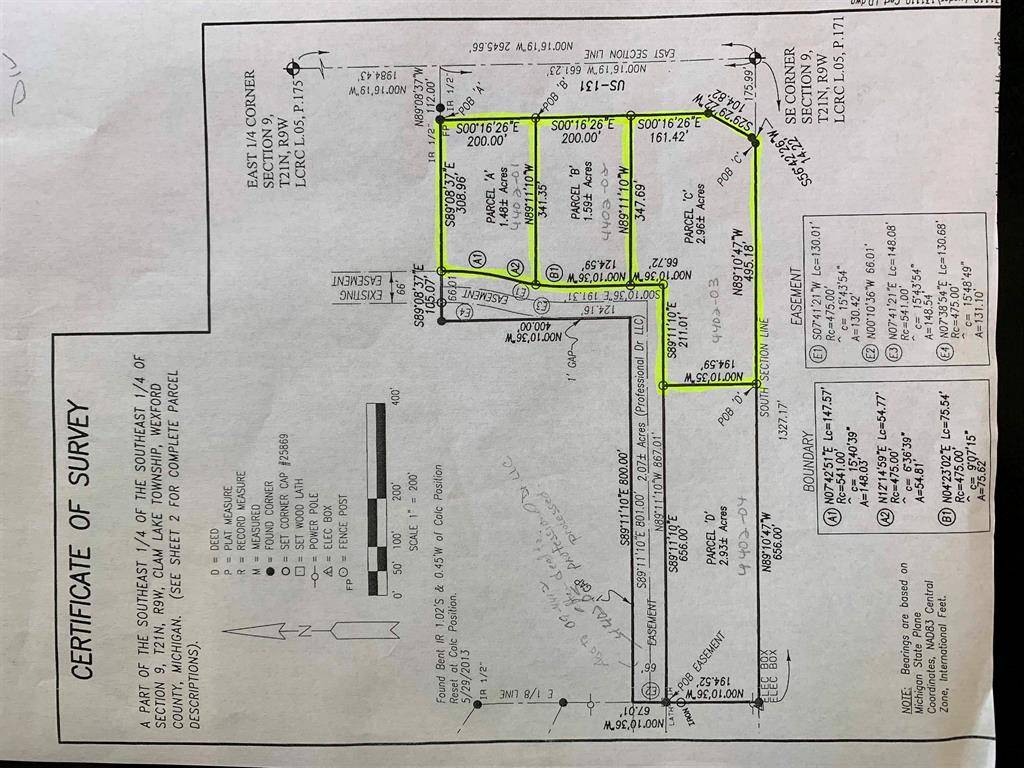 Clam Lake Twp, MI 49601,Parcel B Professional Drive