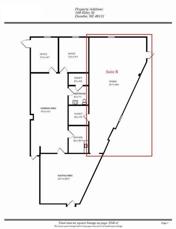 Dundee Twp, MI 48131,168 Riley Street B