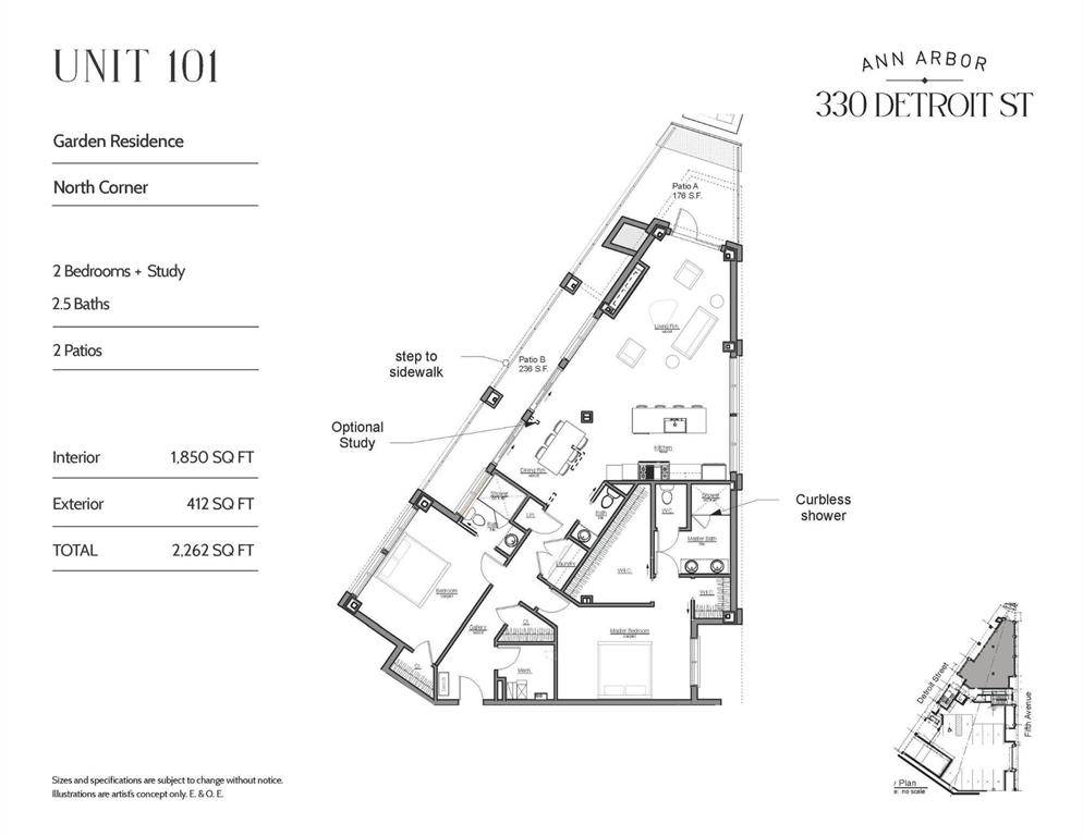 Ann Arbor, MI 48104,330 Detroit Street 101