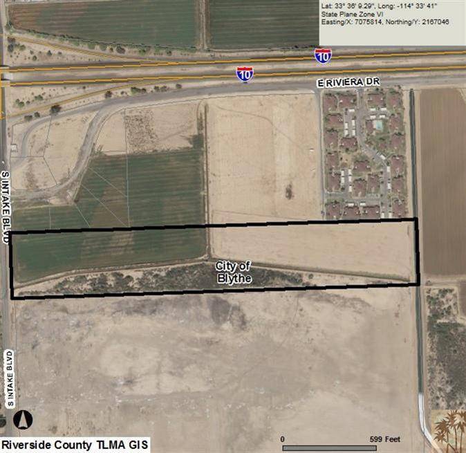 Blythe, CA 92225,0 25.46 Acres on S Intake BLVD