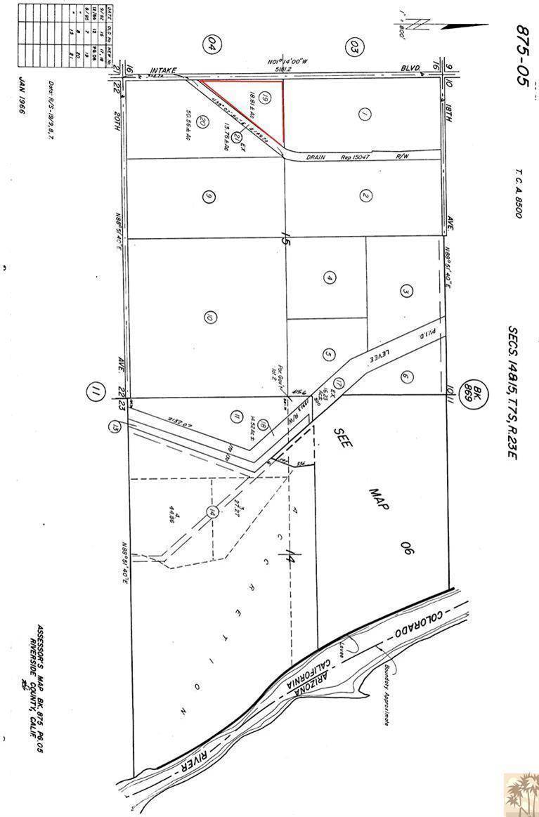 Blythe, CA 92225,19591 Intake BLVD