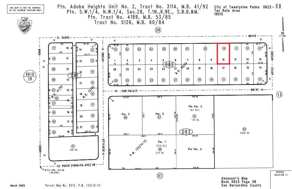 29 Palms, CA 92277,0 Slope DR