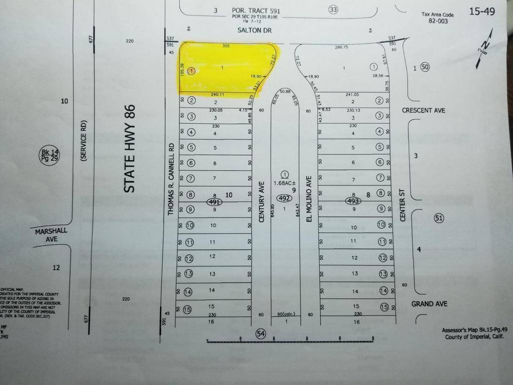 Salton City, CA 92275,2049 Thomas R Cannell RD
