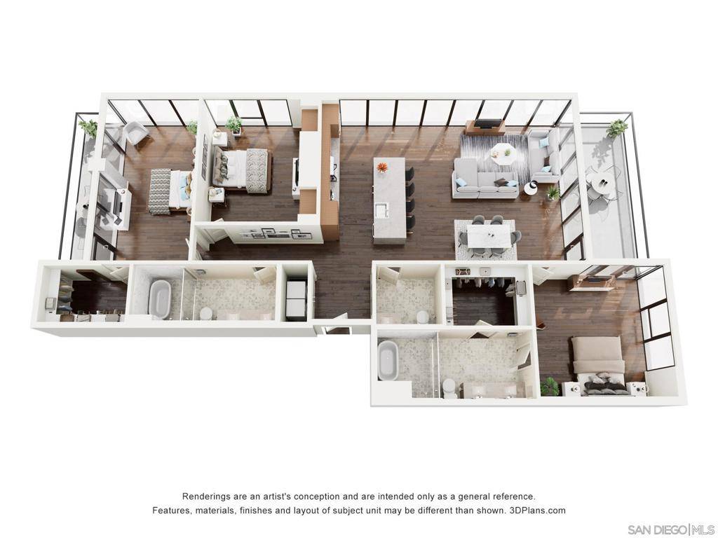 San Diego, CA 92101,1331 Columbia St #3610