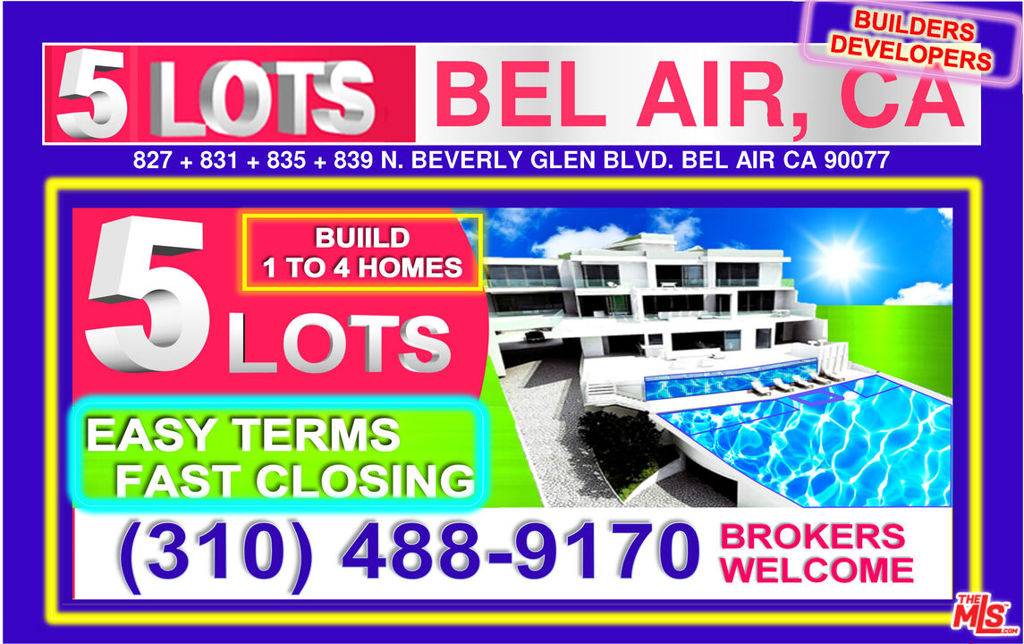 Bel Air, CA 90077,827 N Beverly Glen BLVD