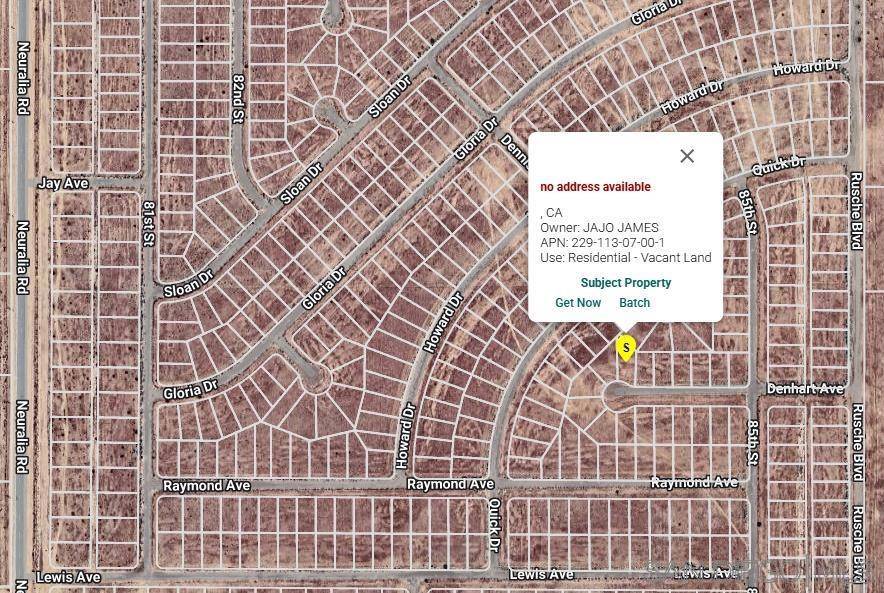 California City, CA 93505,0 Denhart Ave