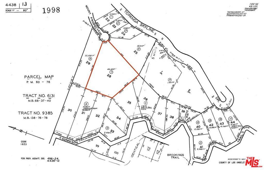 Topanga, CA 90290,0 Mount Prospect DR