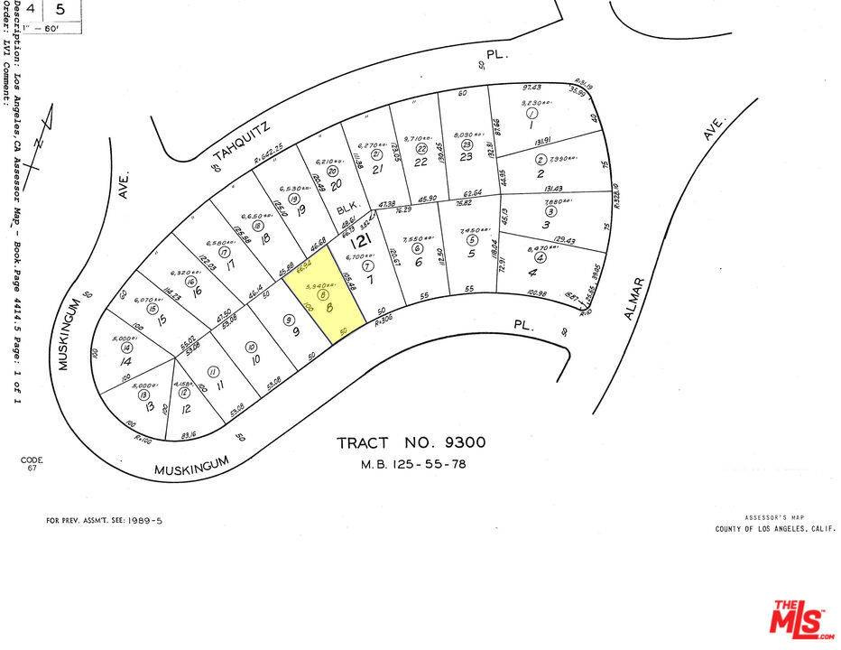 Pacific Palisades, CA 90272,545 Muskingum PL