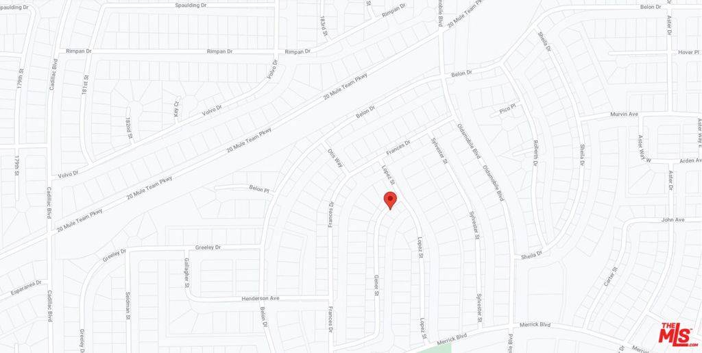 California City, CA 93505,0 Gener ST