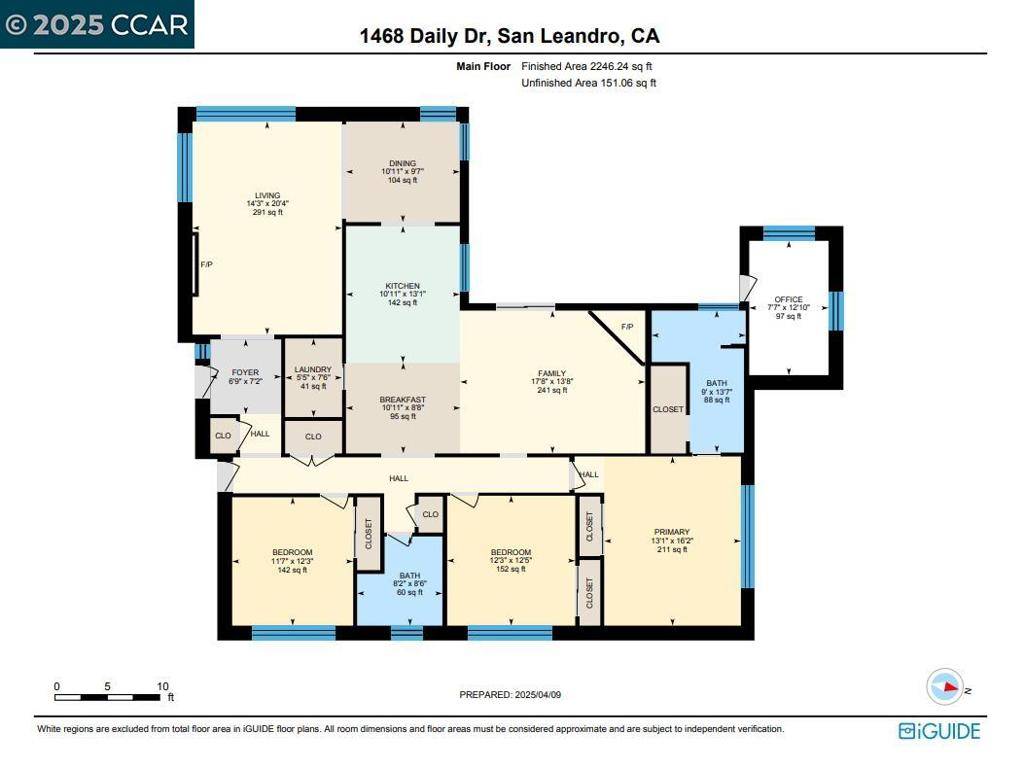 San Leandro, CA 94577,1468 Daily Dr