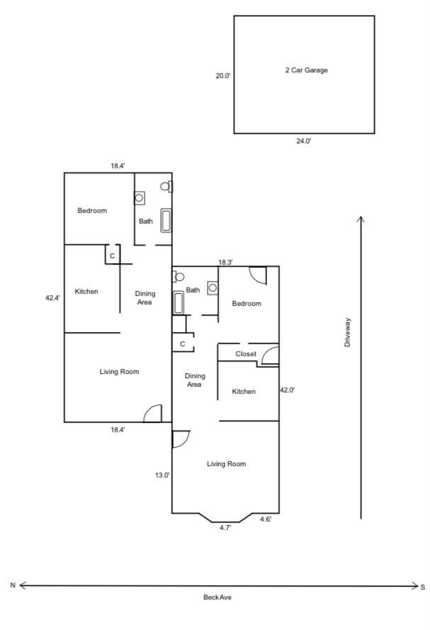 North Hollywood, CA 91601,5738 Beck AVE #5738-5740
