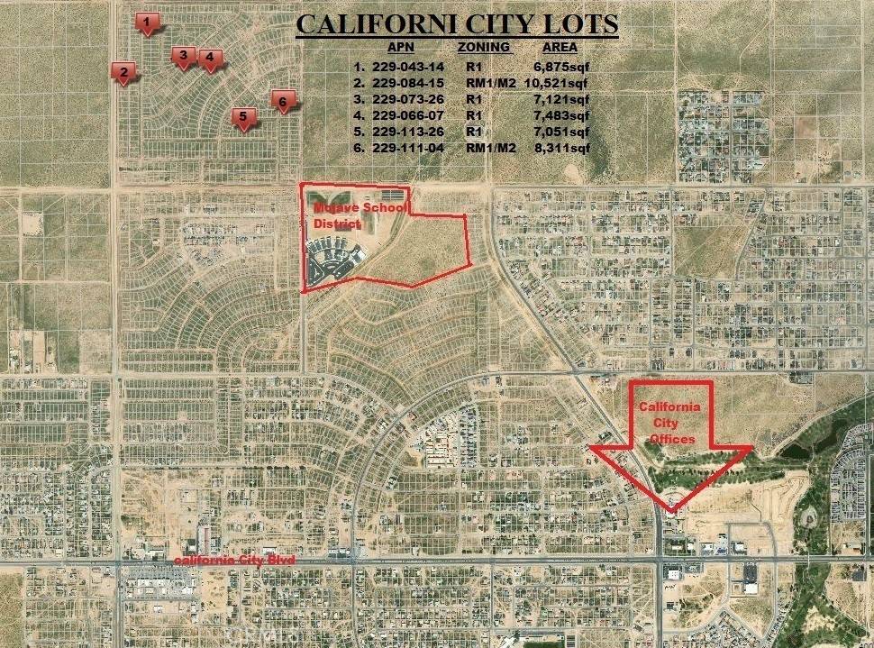California City, CA 93505,0 Gloria DR