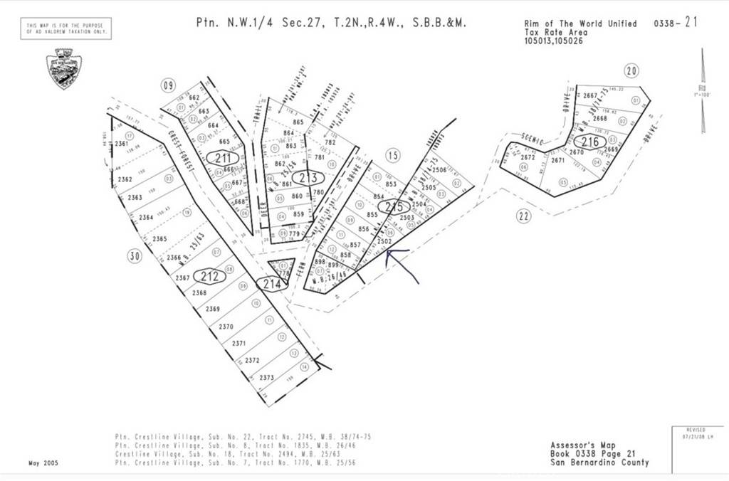 Crestline, CA 92325,0 Crest Forest DR