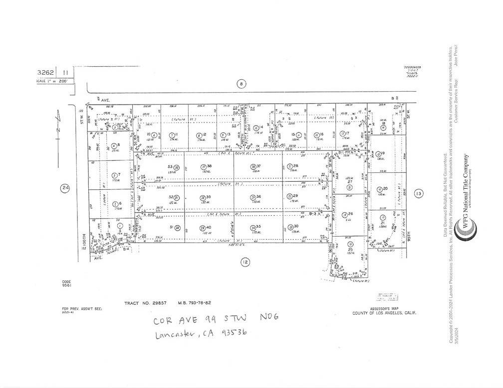 Lancaster, CA 93536,0 COR AVE 99 STW NOG