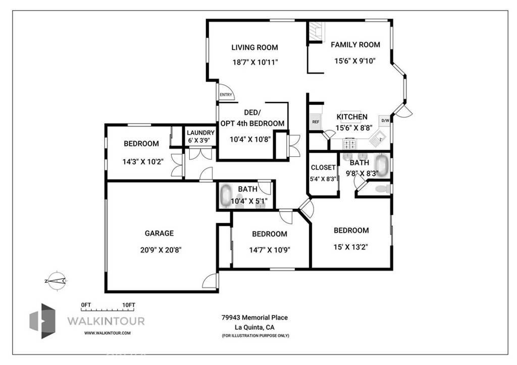 La Quinta, CA 92253,79943 Memorial PL