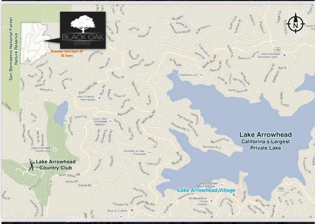 Lake Arrowhead, CA 92352,0 Black Oaks DR