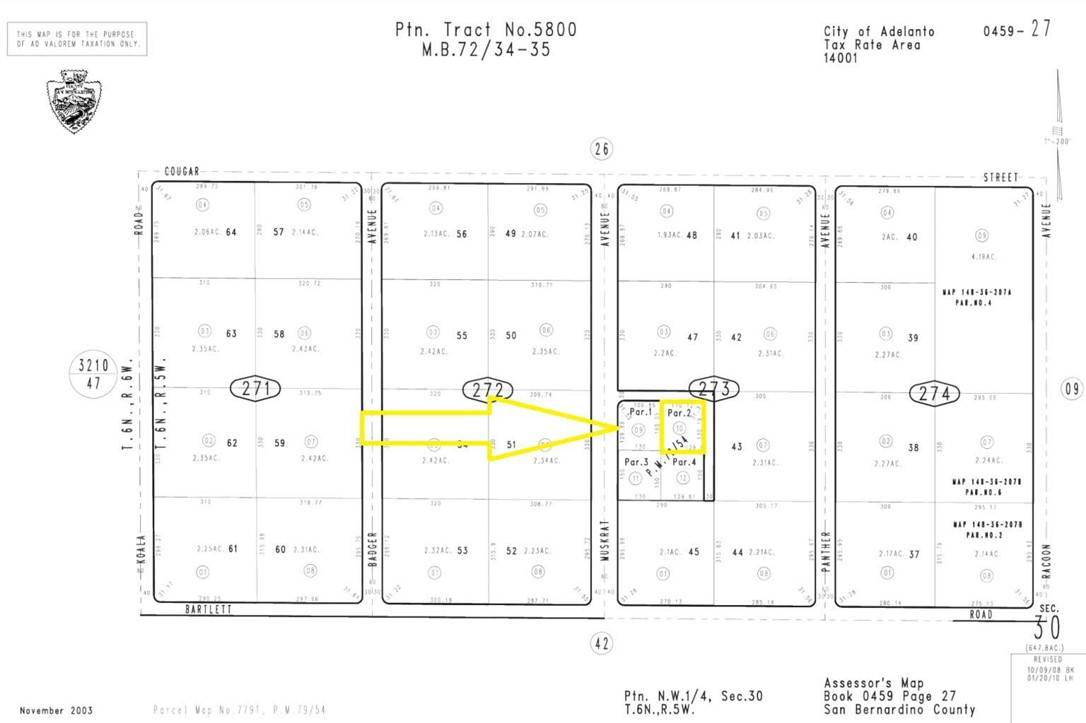 Adelanto, CA 92301,7777 Muskrat AVE