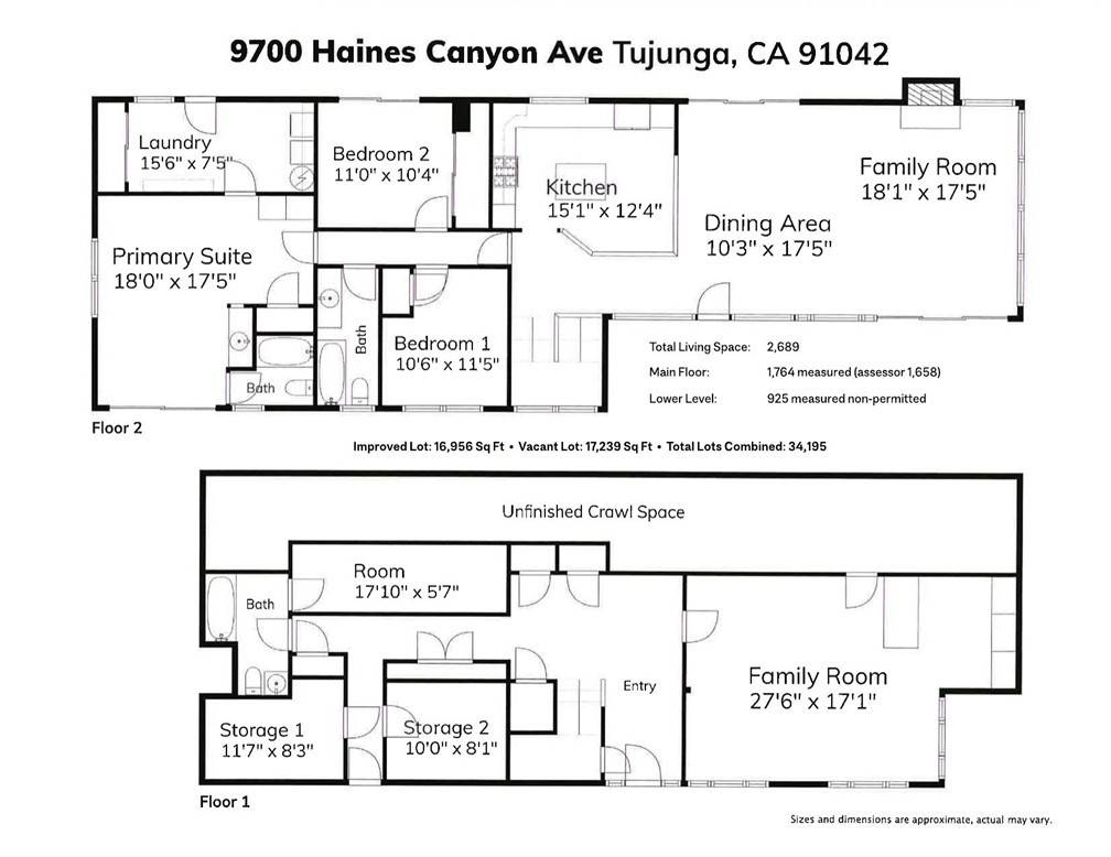 Tujunga, CA 91042,9700 Haines Canyon AVE