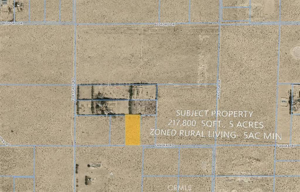 Newberry Springs, CA 92365,0 Lani Kai Rd.