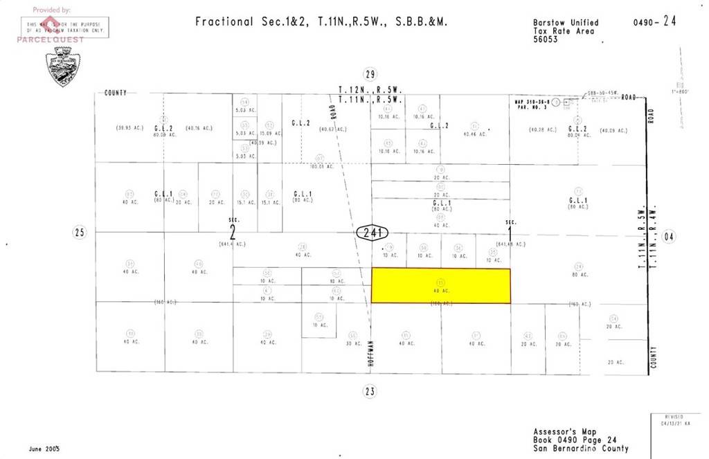 Hinkley, CA 92347,490241 Hoffman RD