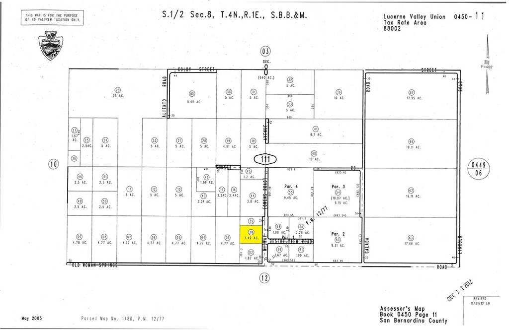 Lucerne Valley, CA 92356,0 Midway AVE