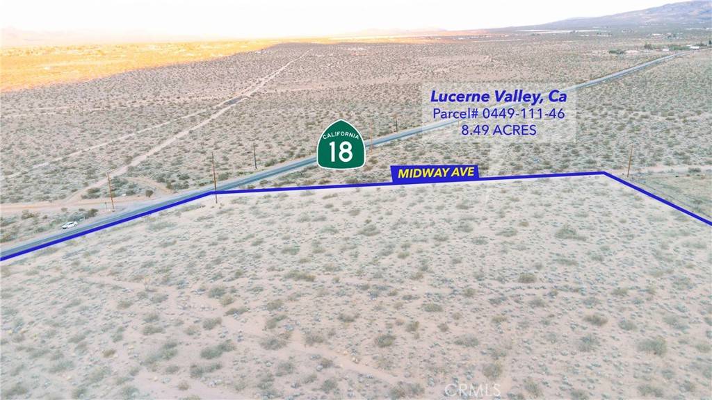 Lucerne Valley, CA 92356,0 HWY 18