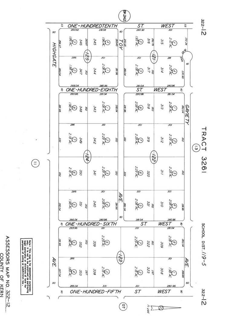 Rosamond, CA 93560,0 Off 110th ST