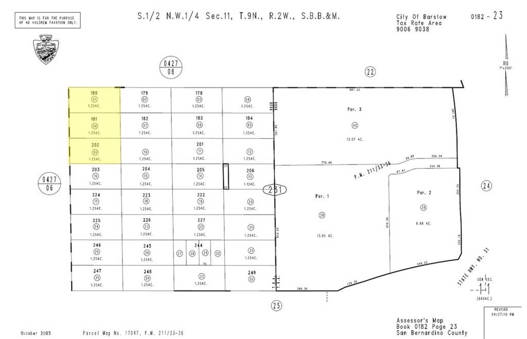 Barstow, CA 92311,0 Santa Catalina AVE