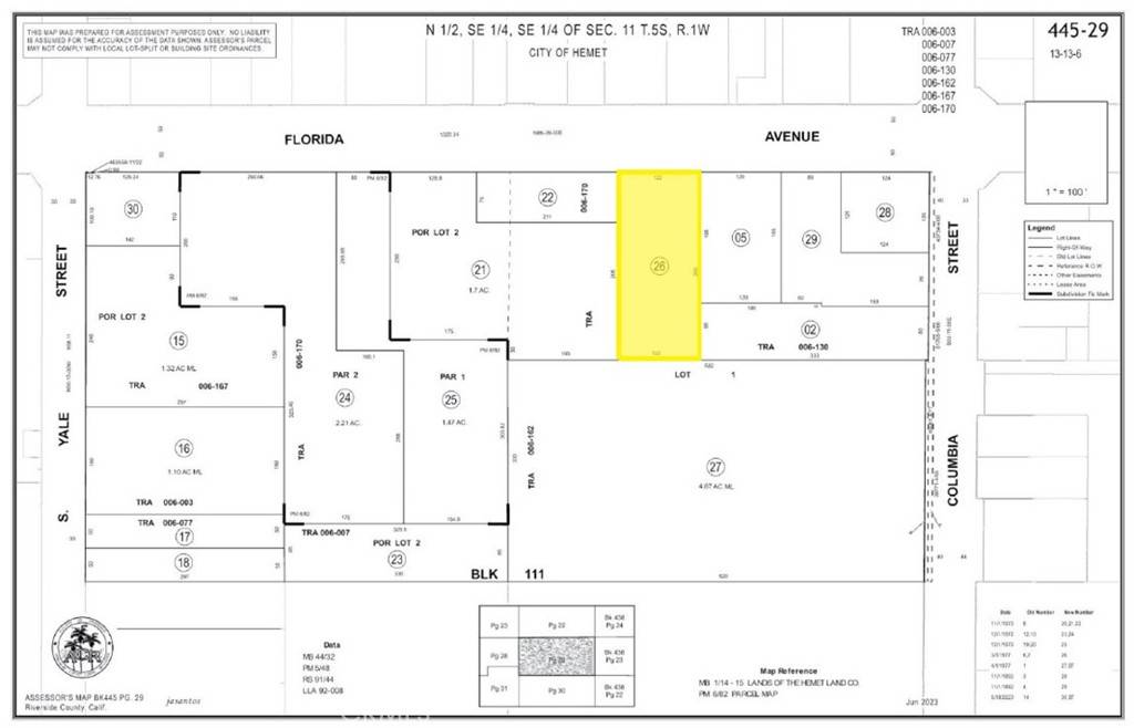 Hemet, CA 92544,0 Florida Avenue