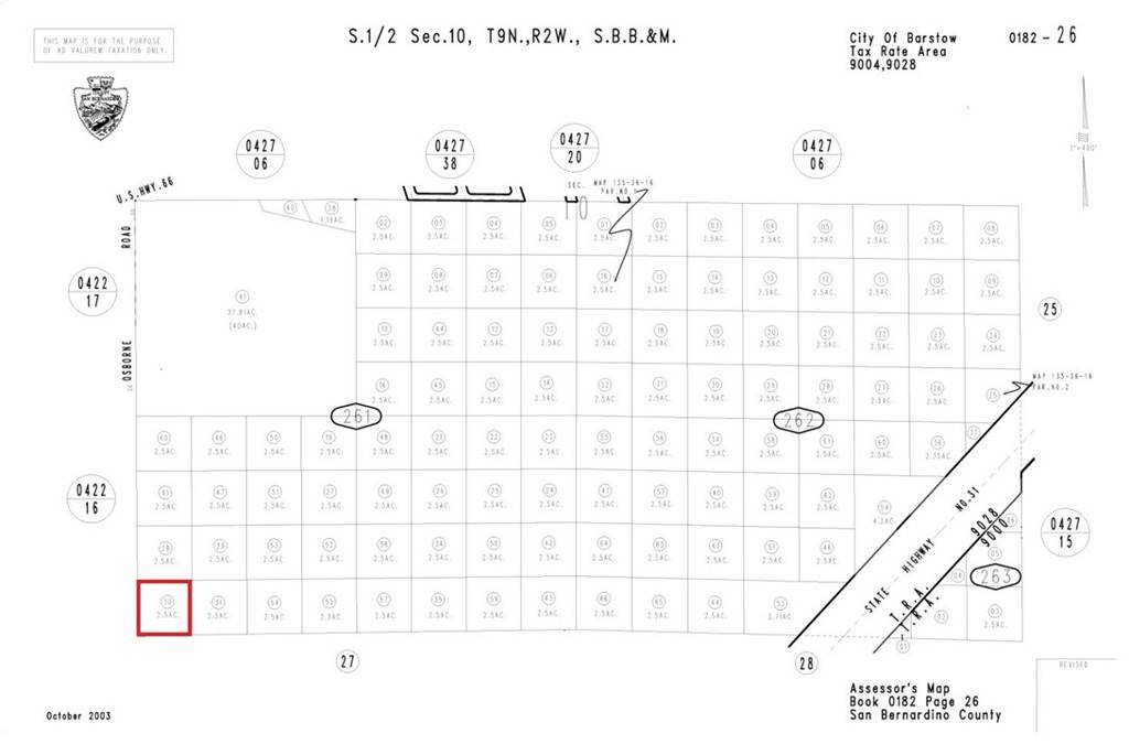 Barstow, CA 92311,0 Osborne ST