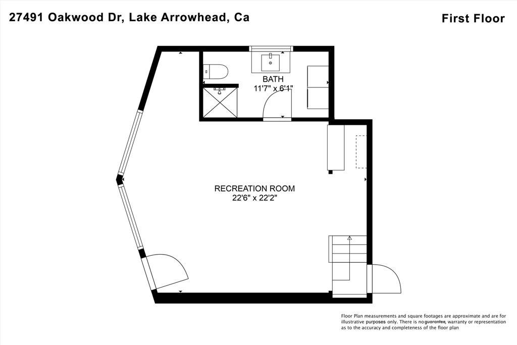Lake Arrowhead, CA 92352,27491 Oakwood DR