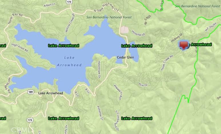 Lake Arrowhead, CA 92352,595 Maple DR
