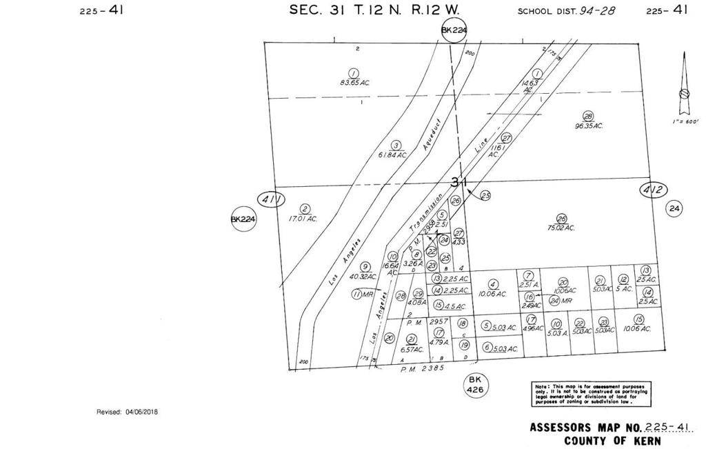 Mojave, CA 93501,0 Aqueduct RD