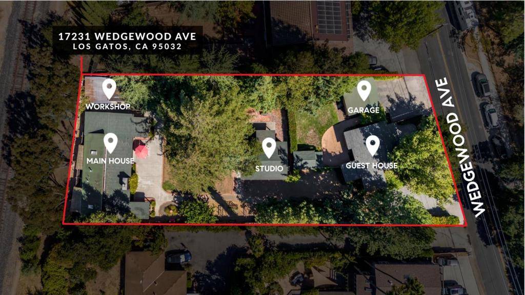 Los Gatos, CA 95032,17231 Wedgewood AVE