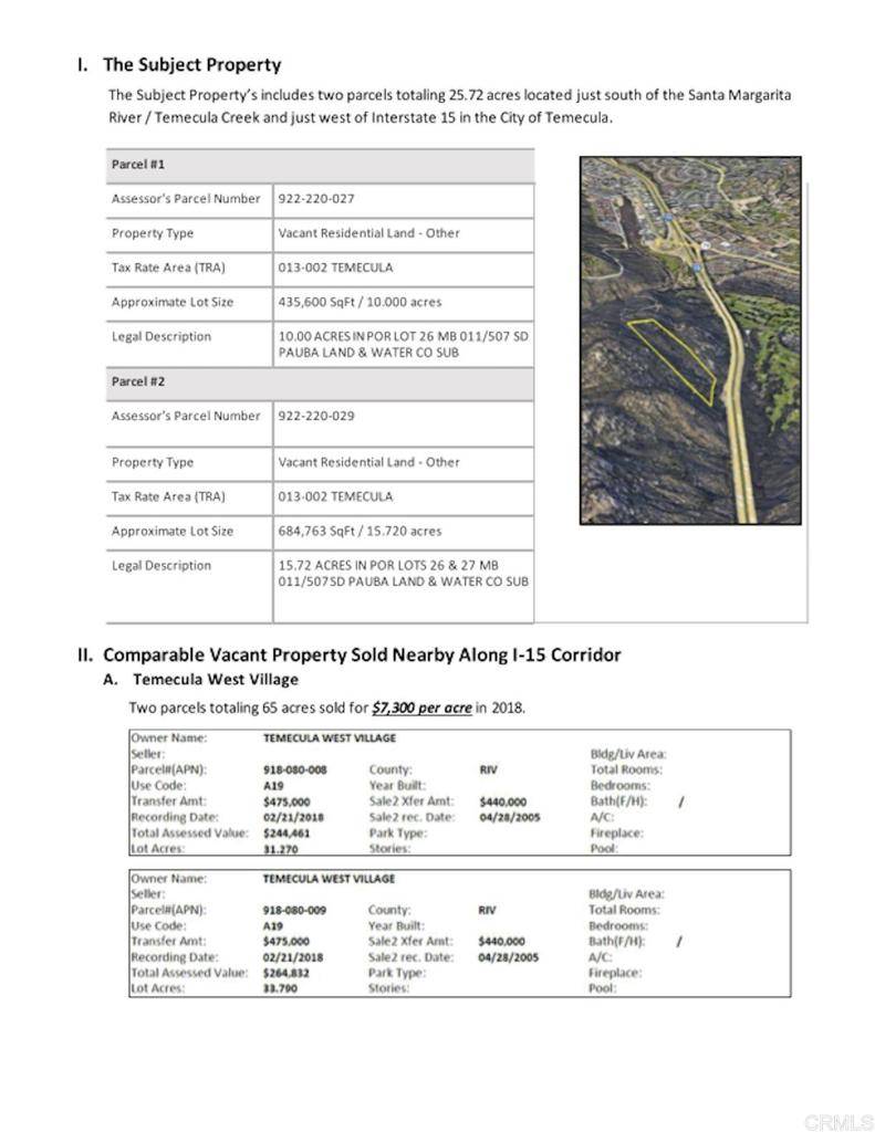 Temecula, CA 92590,State 395 HWY W